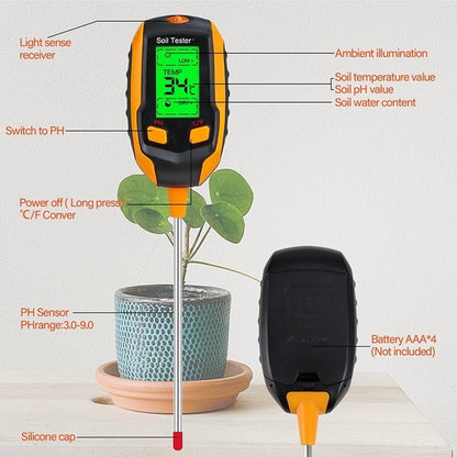 Soil Moisture Meter for Checking Ideal Growth Conditions