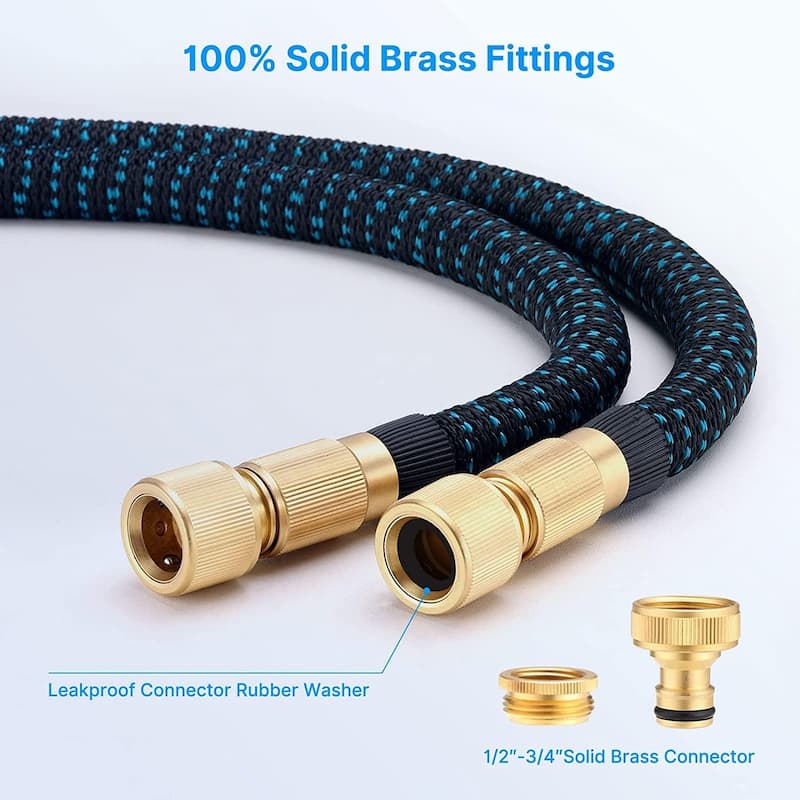 Expanding Water Hose - Expandable Garden Hose – Extends to Three Times Its Length