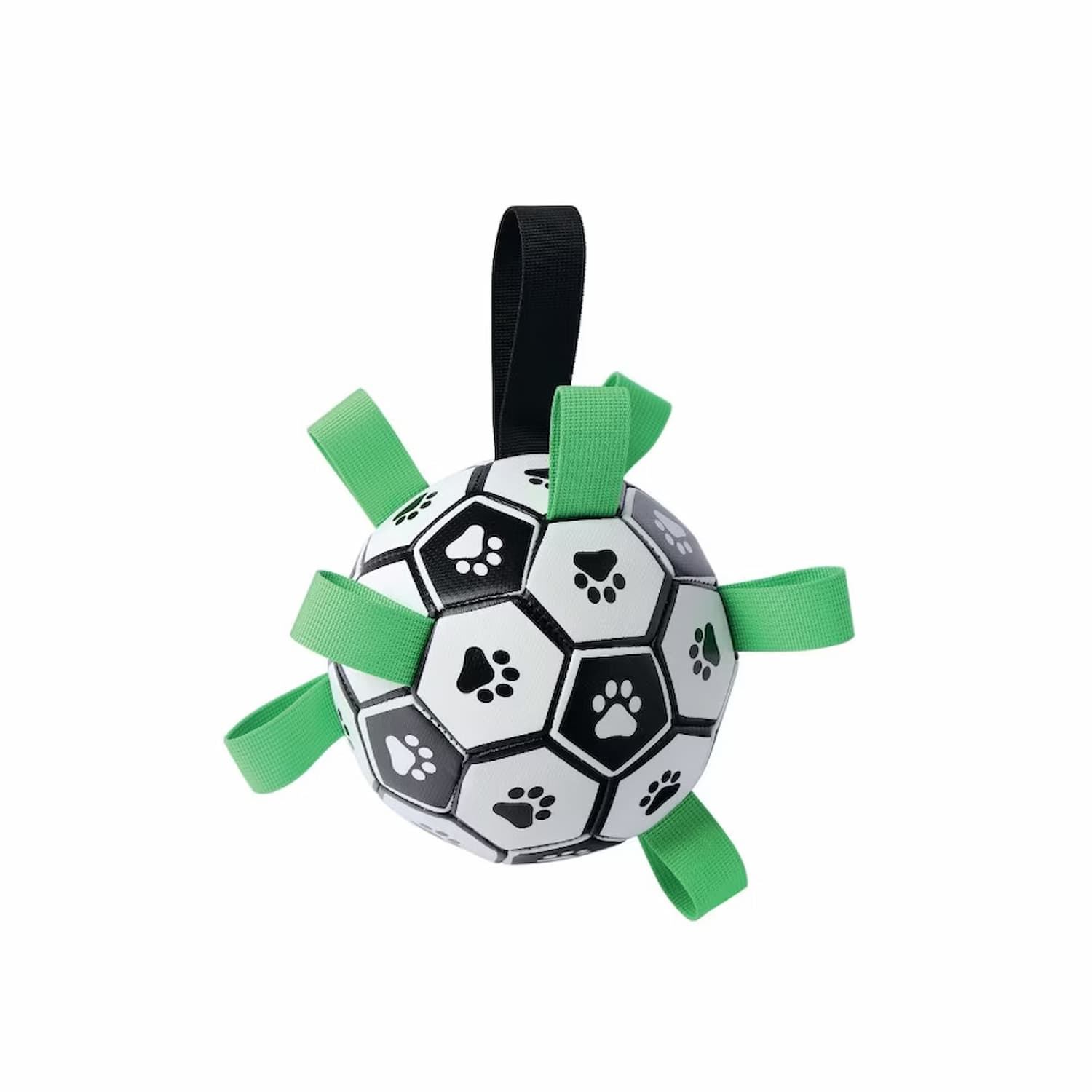Loop Ball - A soccer ball for dogs that is easy to grip with their teeth
