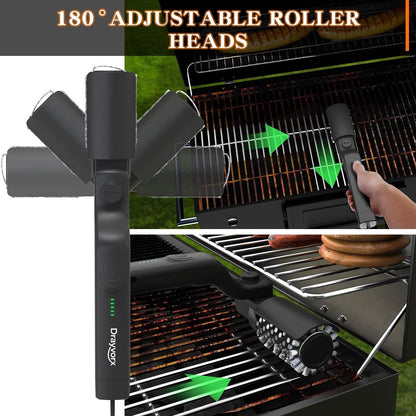 Electric BBQ Grill Brush - The Most Effective Way to Clean Your Grill | Cordless and Rechargeable