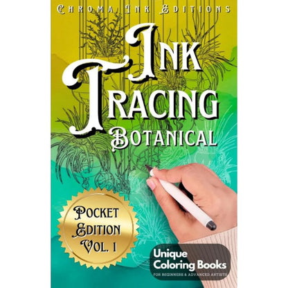 TraceDrawings - Relaxing Coloring Book with Ink Drawings