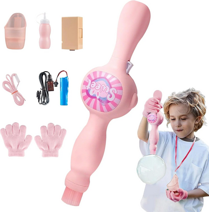 Bubble Wand - Fog-Filled Bubbles with Light and Music