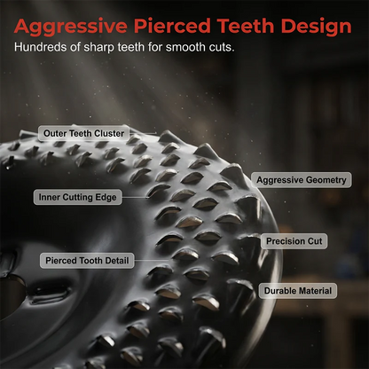 Wood Grinder Disc - Grinding Disc for Angle Grinders for Sanding and Shaping Wood