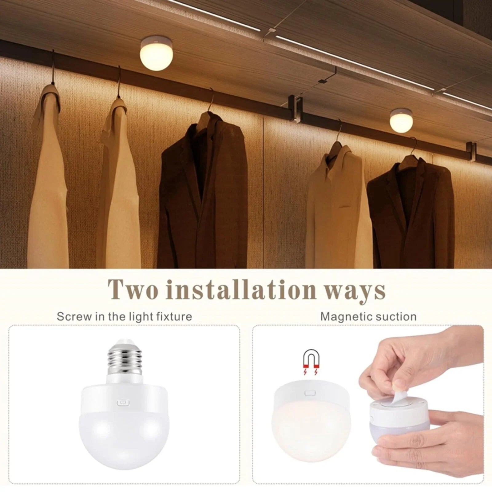 BatteryBulb - Rechargeable LED Lamp [E27]