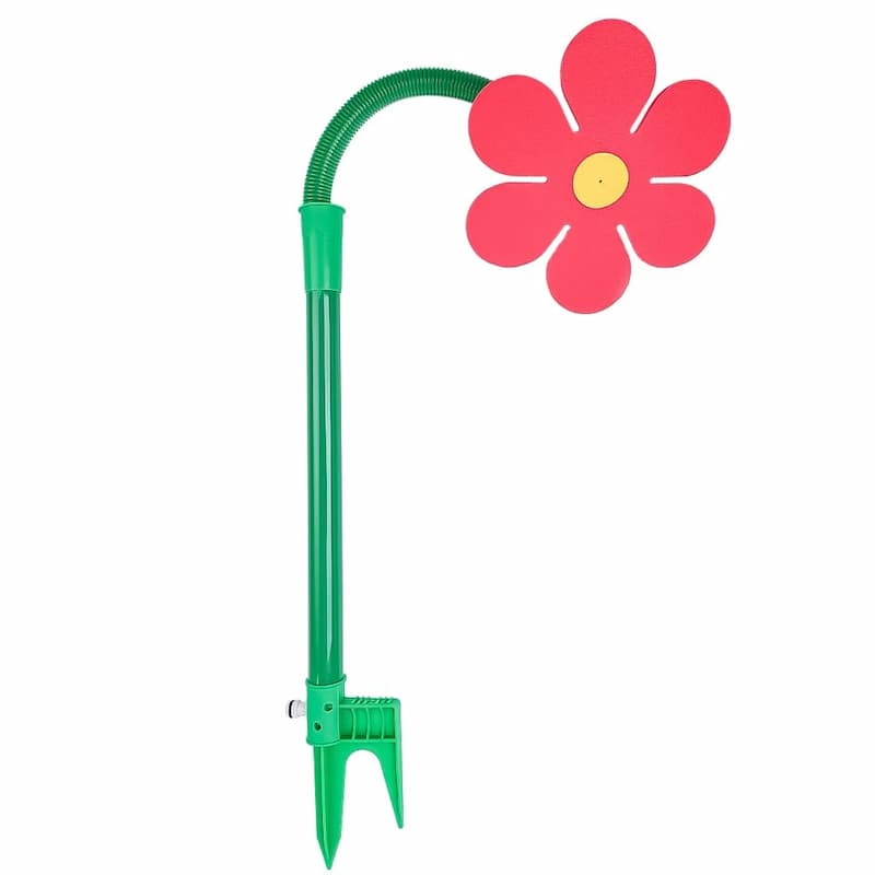 Flower Sprayer - Rotating Daisy Lawn Sprinkler - Fun for Kids and Pets