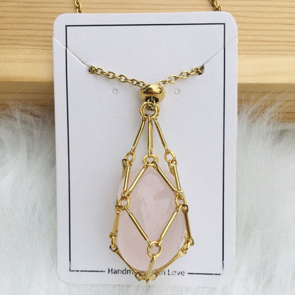 EnergyPendant - Interchangeable Crystal Stone Necklace for a Radiant Style and Inner Harmony