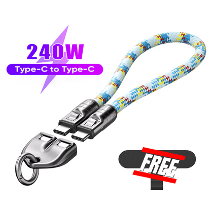 ChargeStrap - 2-in-1 Cable for Quick Charging of Wearables