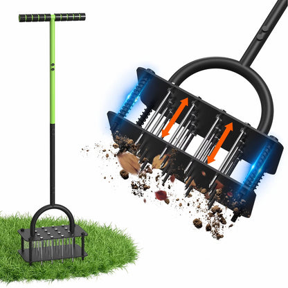 Lawn Aerator - Automatic, Self-Cleaning Lawn Aerator