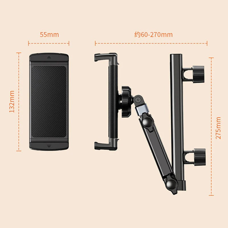 Headrest Arm - Tablet Holder for Car Headrests
