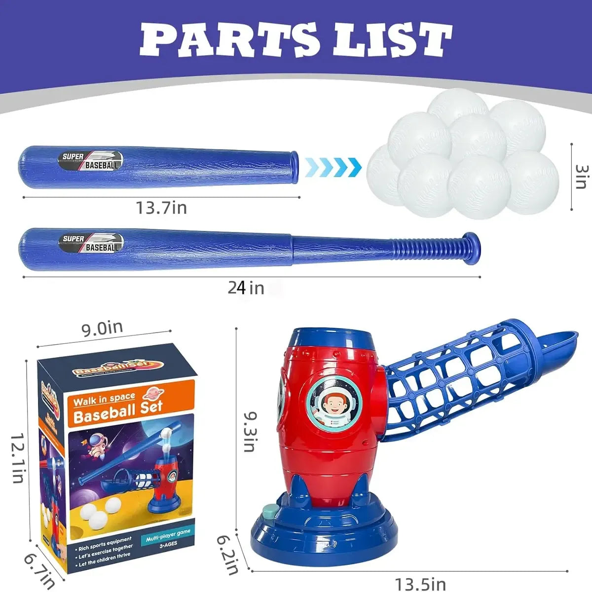 Baseball Launcher - Active fun that is better than sitting in front of a screen!