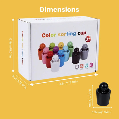 WoodFigures - Montessori Wooden Toys for Easy Learning for Children
