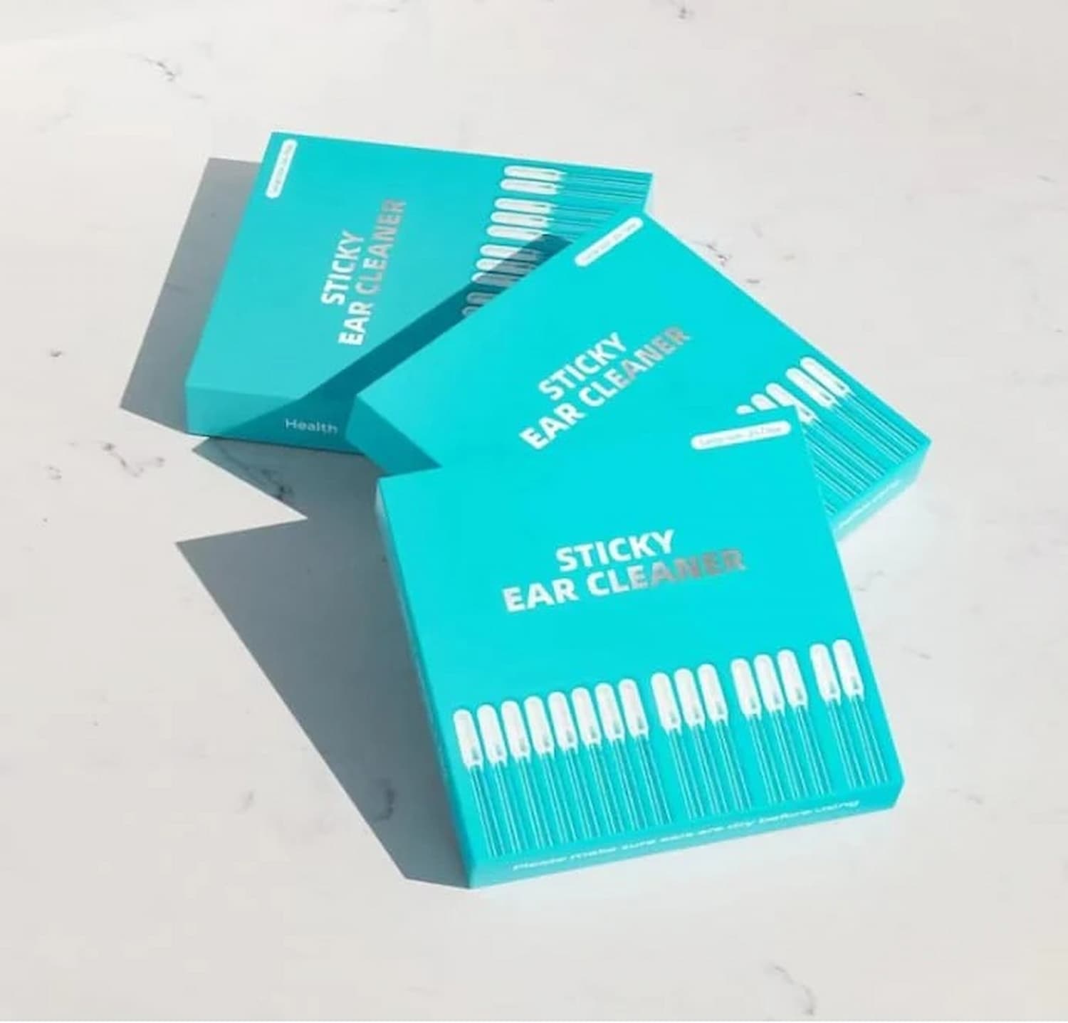 Sticky Ear Cleaner - Soft Rubber Ear Cleaning Swabs [24 Pieces]