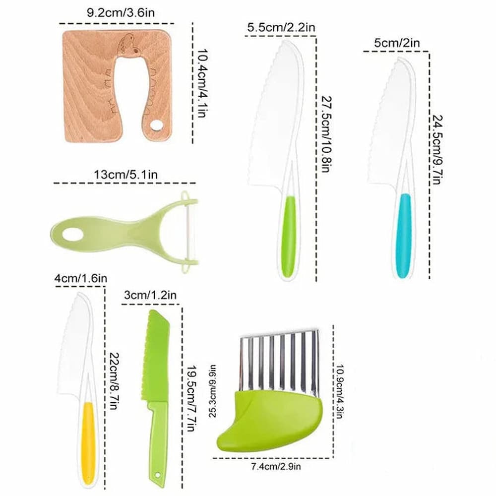 Kids Cooking Knife - Ignite Your Child's Confidence and Creativity with Every Safe Cut