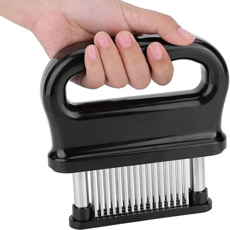Meat Tenderizer - 48 Blades Made of Stainless Steel - Tenderize in Seconds