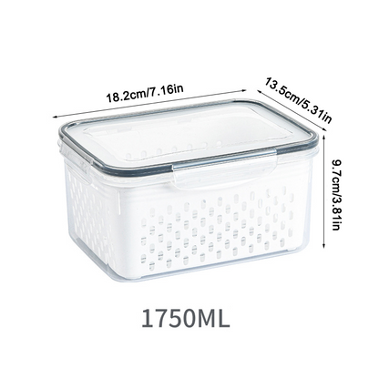 Fresh Containers - Easy Drain Food Containers