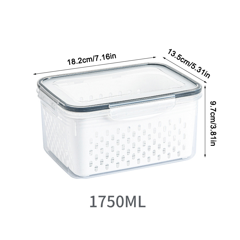 Fresh Containers - Easy Drain Food Containers
