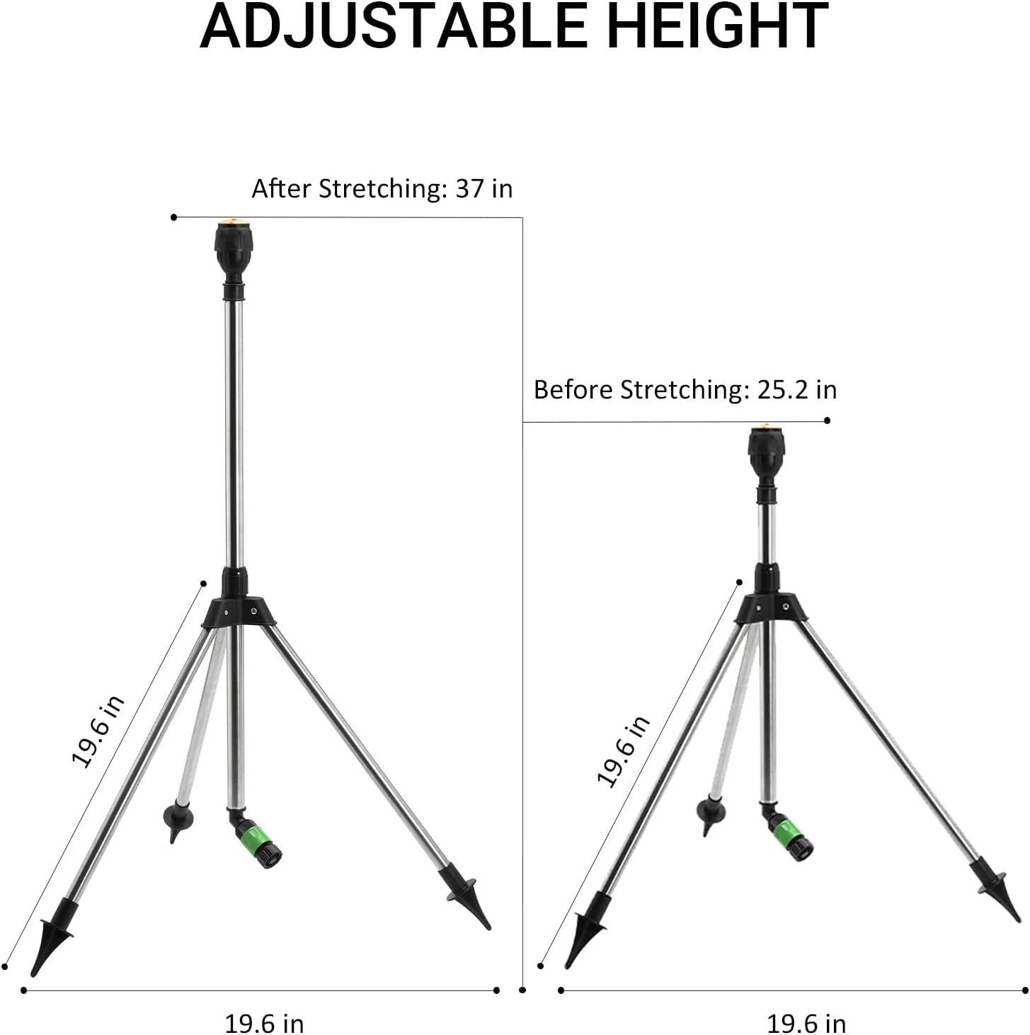 Tripod Sprinkler - Water your lawn and plants with ease!