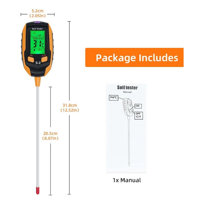 Soil Moisture Meter for Checking Ideal Growth Conditions