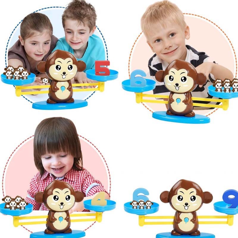 NumberScale - Frog Balance Toy Set