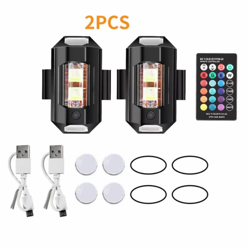 Color LED Glow - Give your vehicle a stunning flair with safety and a style that turns heads