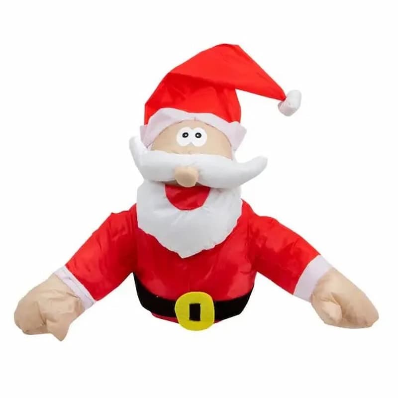 ChristmasCrash - Funny Santa Crash Window Decoration — For Home & Office During Christmas Time