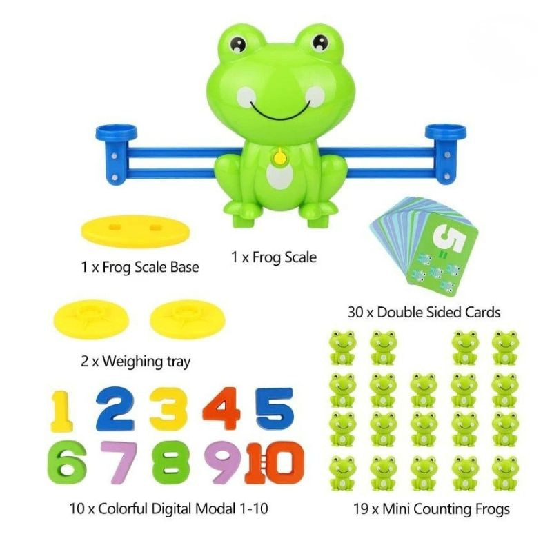 NumberScale - Frog Balance Toy Set