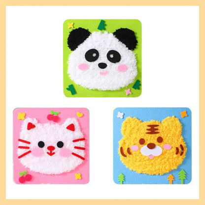 Fuzzy Drawings - Set for Crafting a Stick Puppet