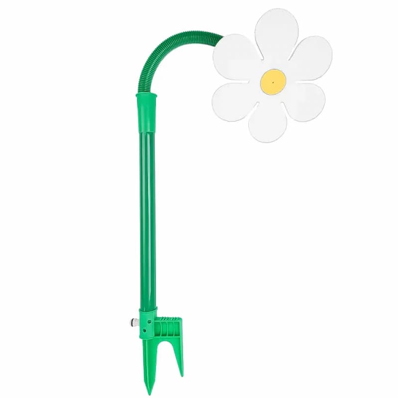 Flower Sprayer - Rotating Daisy Lawn Sprinkler - Fun for Kids and Pets