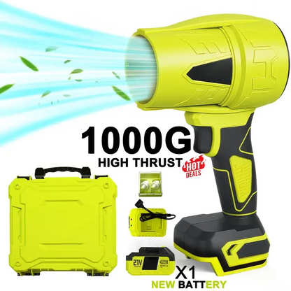 Turbo Blower - Battery Leaf Blower for Cleaning