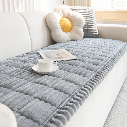 Sofa Mat - Quilted Cord Sofa Cushion | Ideal for Pets