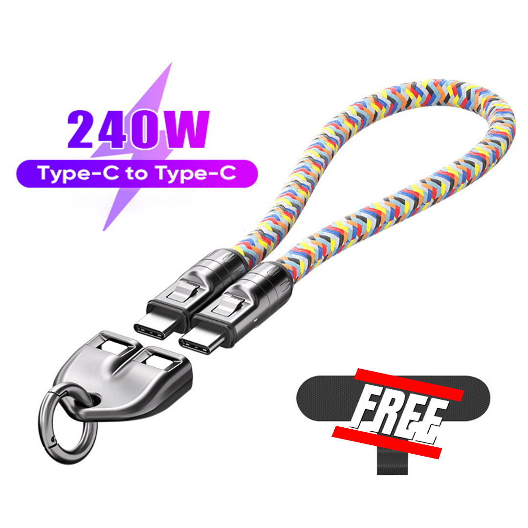 ChargeStrap - 2-in-1 Cable for Quick Charging of Wearables