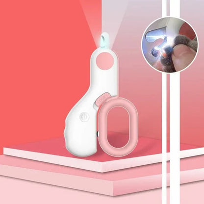 Cat Nail Clipper with LED for Precise Cutting