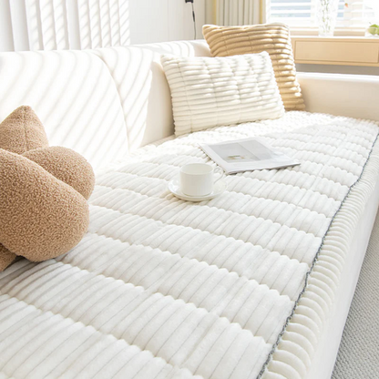 Sofa Mat - Quilted Cord Sofa Cushion | Ideal for Pets