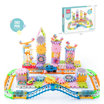 Gear Builder - Montessori Building Blocks