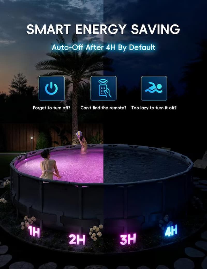 Pool Light - Solar-Powered Pool Mood Lighting