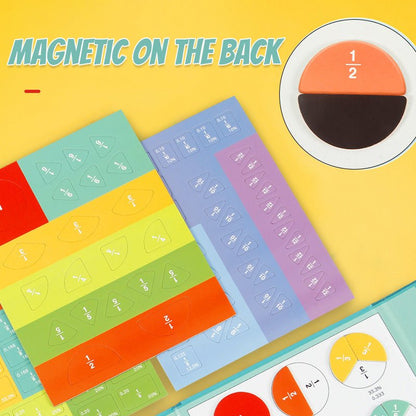 MagneticFractions - Teach your child to calculate with fractions visually!