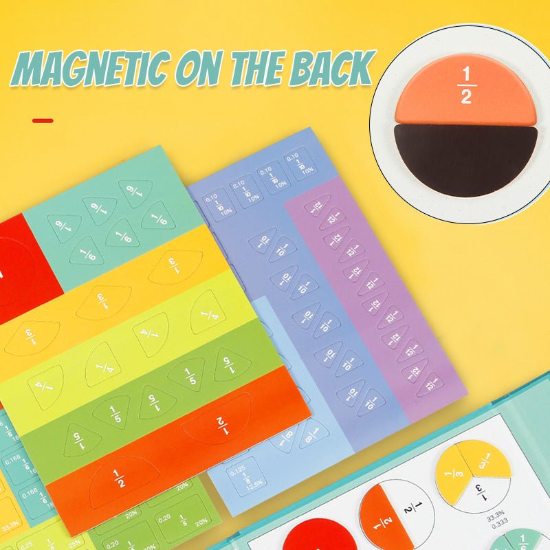 MagneticFractions - Teach your child to calculate with fractions visually!