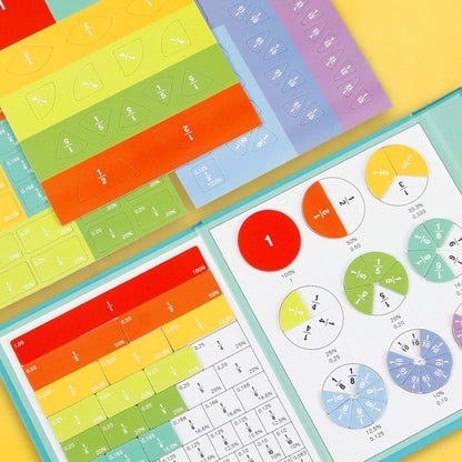 MagneticFractions - Teach your child to calculate with fractions visually!