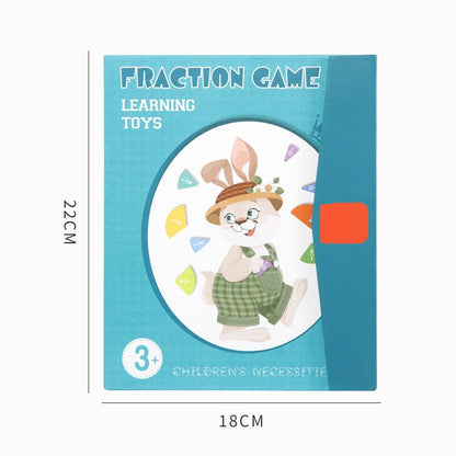 MagneticFractions - Teach your child to calculate with fractions visually!