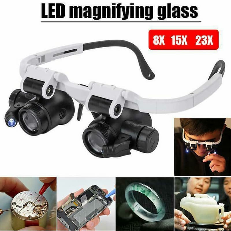 LoopGlasses – Crystal Clear LED Magnifying Lens